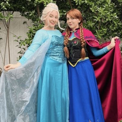 Animatori peteceri Copii București Ilfov cu Elsa si Ana din Frozen