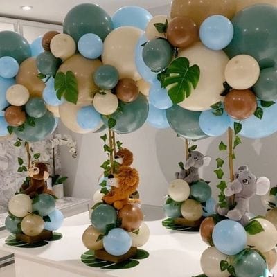 Aranjamente Baloane Jungle pentru masa