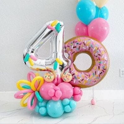 Aranajmente Baloane Ieftine Petreceri Copii Candy Land