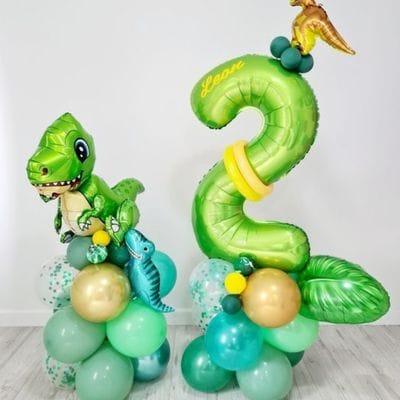 Decor Baloane Petreceri Copii cu Dinosaur