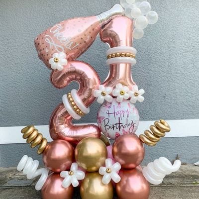 Aranajmente Baloane Roz Petreceri Adulti