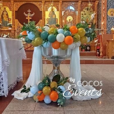 Aranjament Cristelnita cu Baloane Ieftin în București și Ilfov