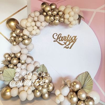 Decor Baloane Zi de Nastere Adulti - Arcada Baloane Majorat