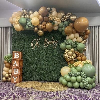 Arcada Baloane cu Verdeata pentru Botez
