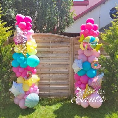 Decor Baloane Tematica Candy Land