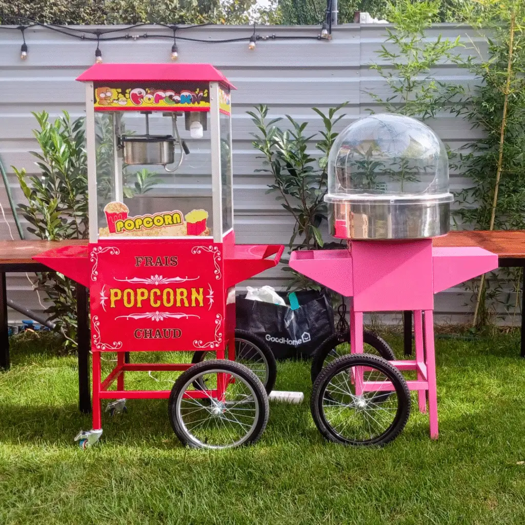 Închiriere masina de vata de zahar si popcorn Bucuresti Iflov