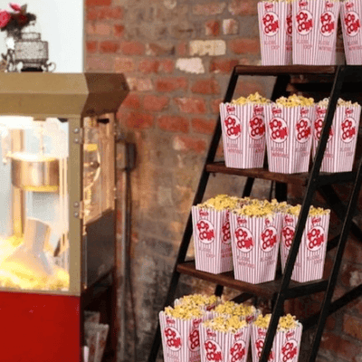 Masina popcorn de inchiriat pentru evenimente corporate