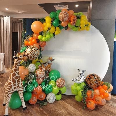 Decor Baloane Botez Jungle in Bucuresti si Ilfov