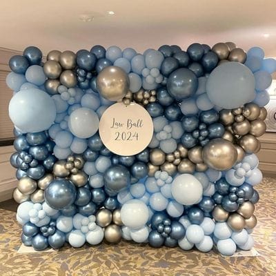 Decor Perete din Baloane Botez Baiat