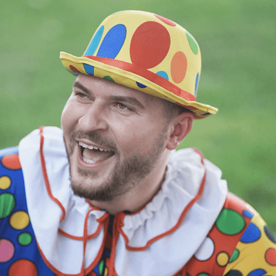 Animator Clown pentru petreceri copii în București și Ilfov