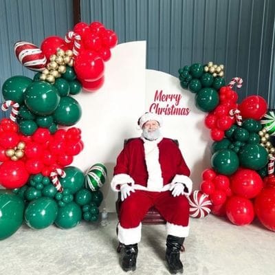 Decor Baloane Petrecere Corporate de Craciun