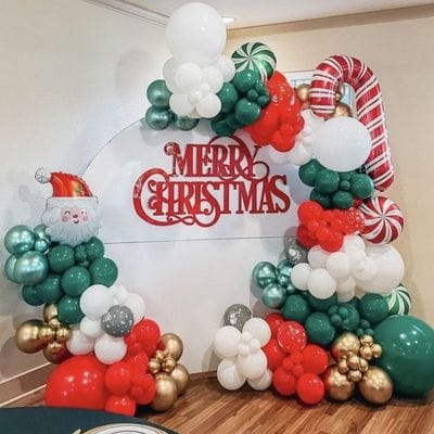 Decor Baloane Craciun Bucuresti Serbare