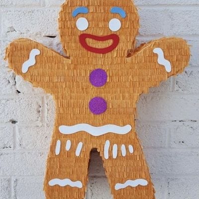 Piniata persoanlizata om de turta dulce pentru Craciun