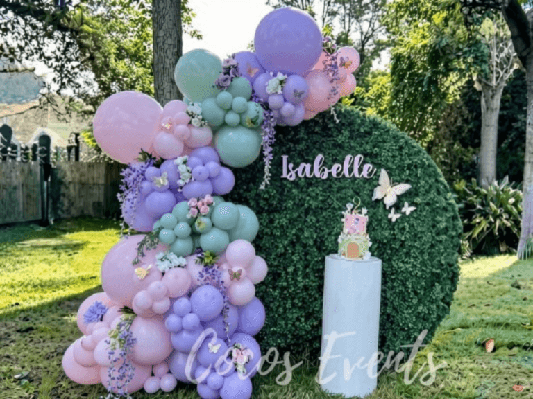 Decor Baloane botez Fetita
