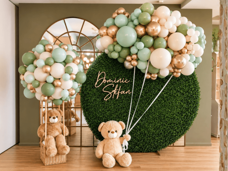 Decor Baloane Premium cu Ursulet in sector 6