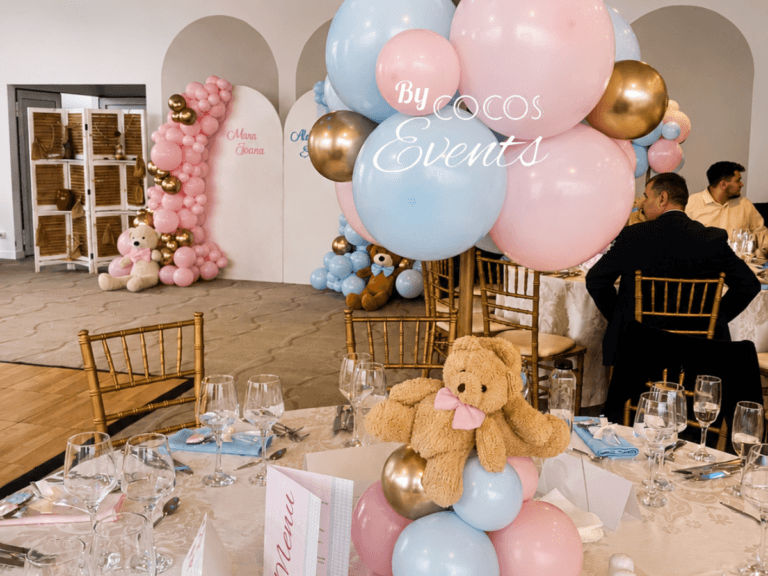Aranajament masa gender reveal