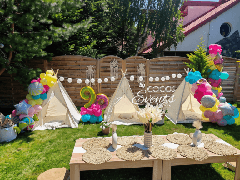 Aranjament Decor Corturi Teepee