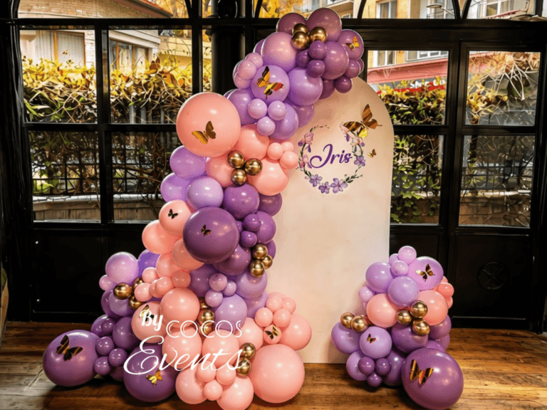 Decor Baloane cu Fluturasi in Bucuresti Ilfov