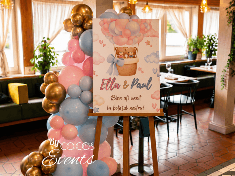 Decor Bine Ati Venit Botez