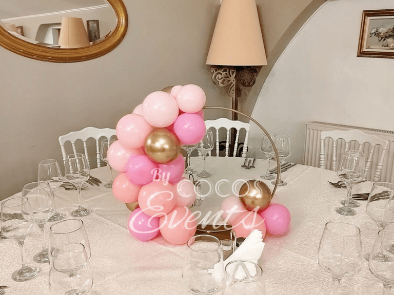 Decor Masa Cerc Baloane