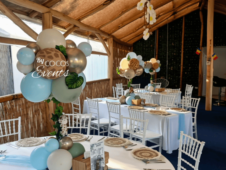 Decor baloane safari