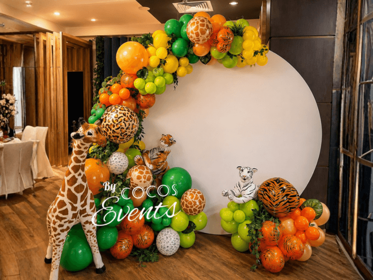 Decor baloane jungle bucuresti